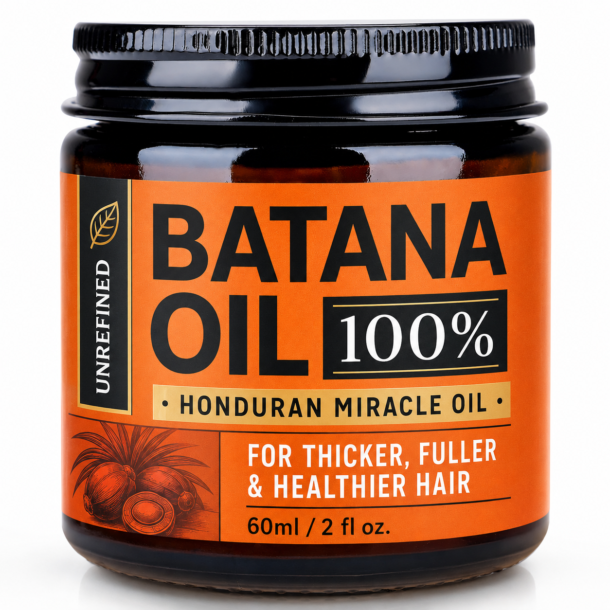 Batana Oil for Hair Growth,RawOrganic Batana Mask from Honduras