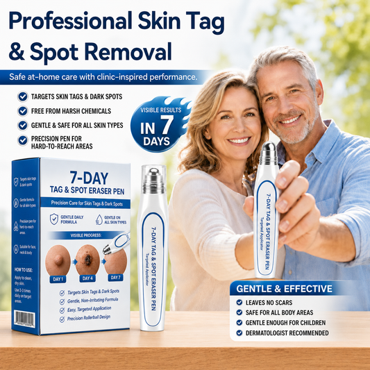 7-Day Skin Tag & Spot Eraser Painless & Scar-FreeAdvanced Imperfection Removal Rollerball Pen