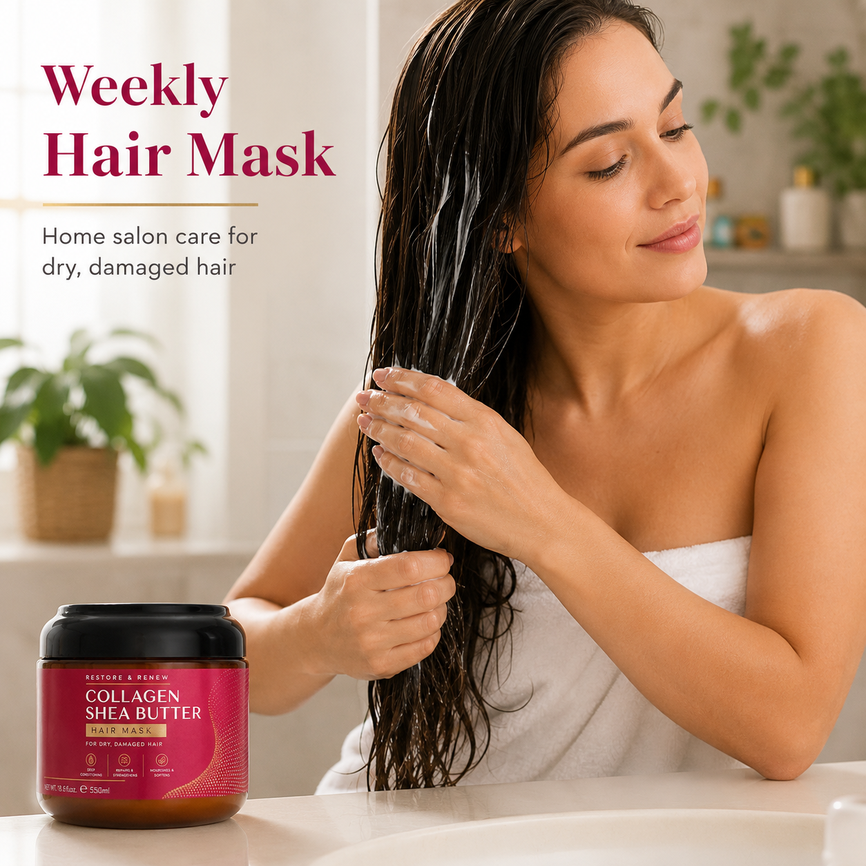 Benefits of Collagen Shea Butter Hair Mask