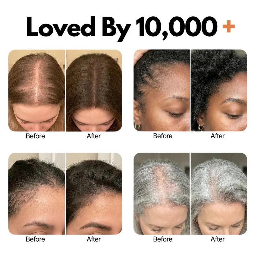 Scalp ampoule ingredient visual